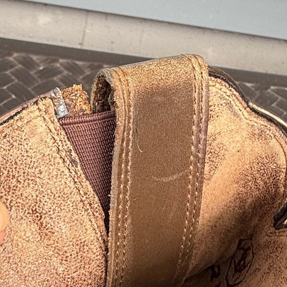 Ariat Hybrid StretchFit Western Boots Womens sz 9B. Tough boots, well broken in - Picture 12 of 16